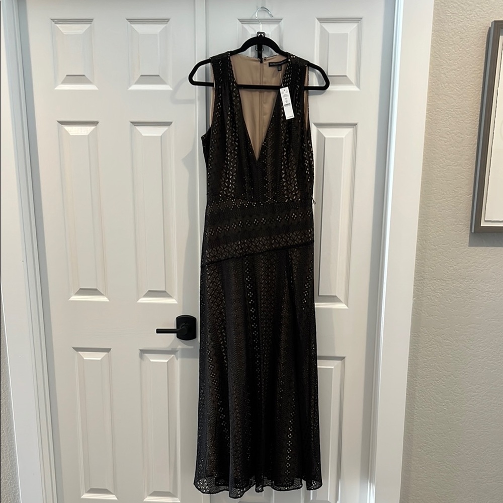 Elegant Black Lace Dress